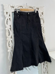 Xu Fia Denim Long Skirt-Waist 26