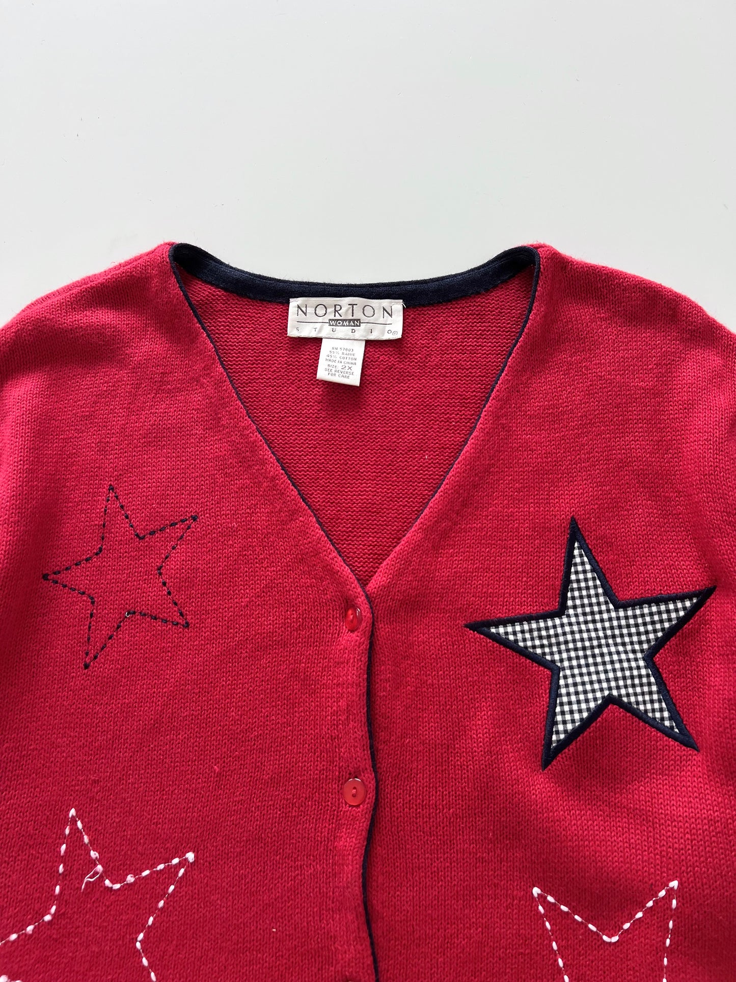 Norton Women Studio Embroidered Sweater-Bust 52