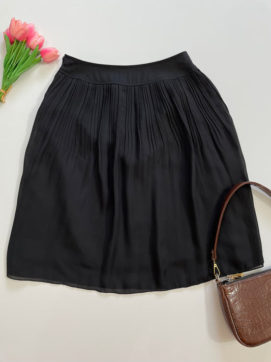 Black Pleated Skirt-Waist 26