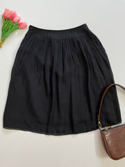 Black Pleated Skirt-Waist 26