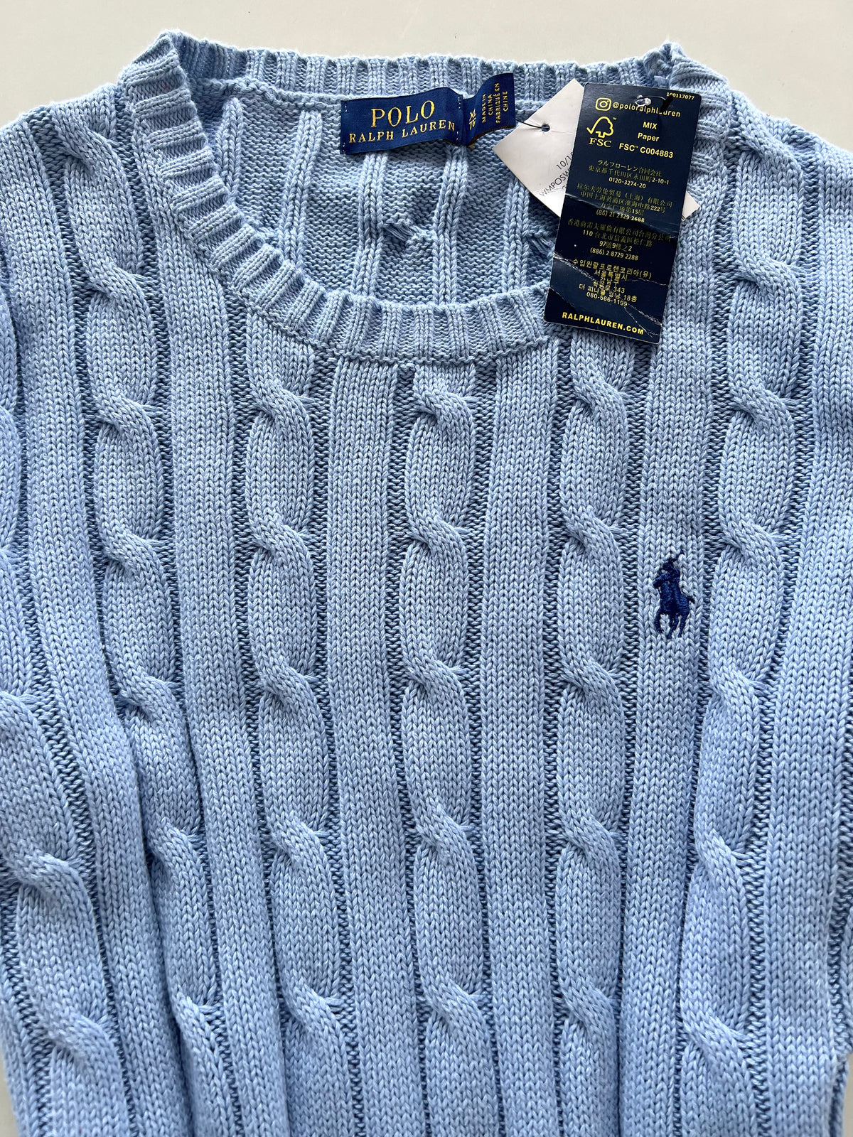 Ralph Lauren New Tagged Vintage Sweater-Bust 40