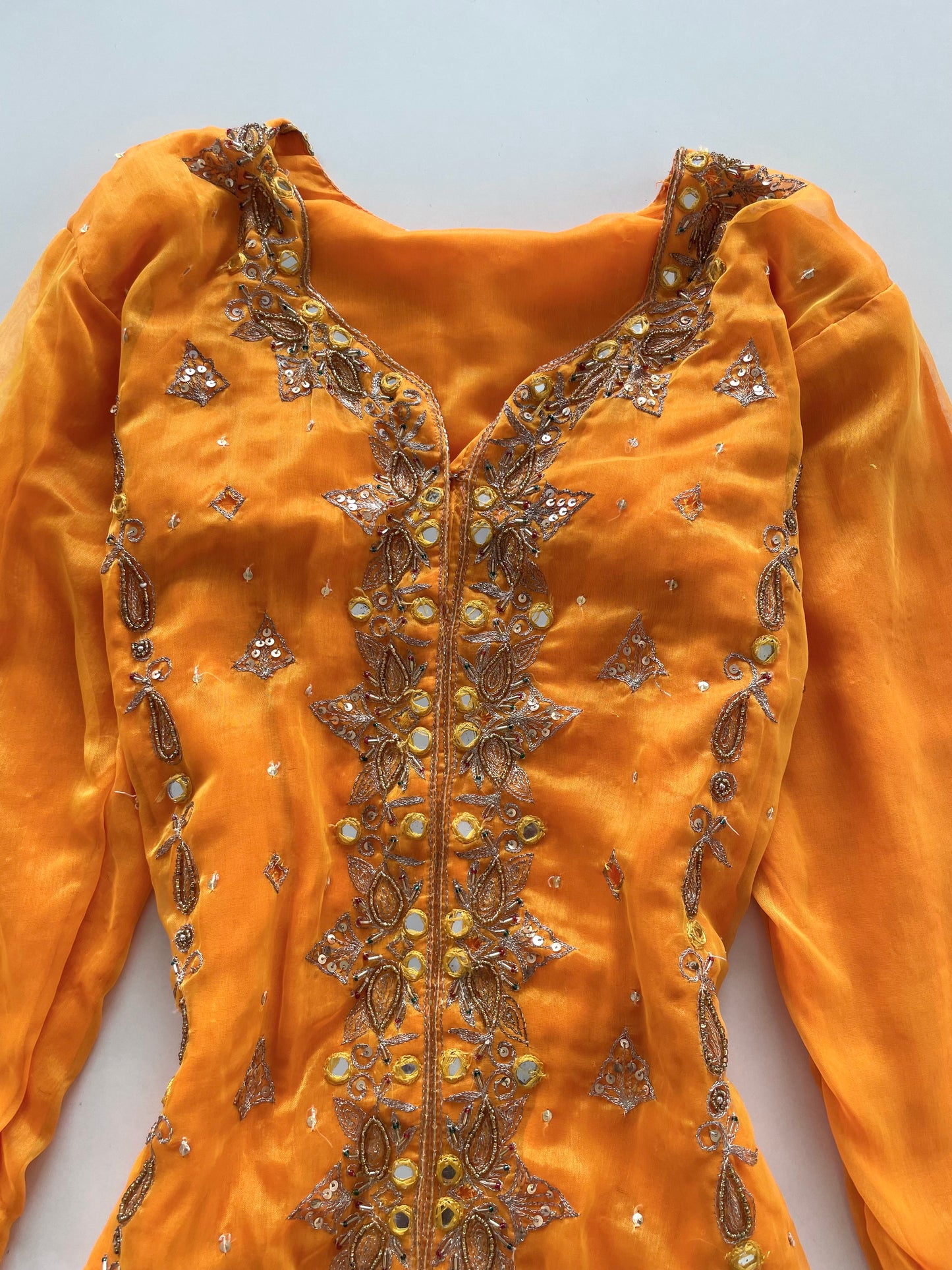 Embroidered Top-Bust 38
