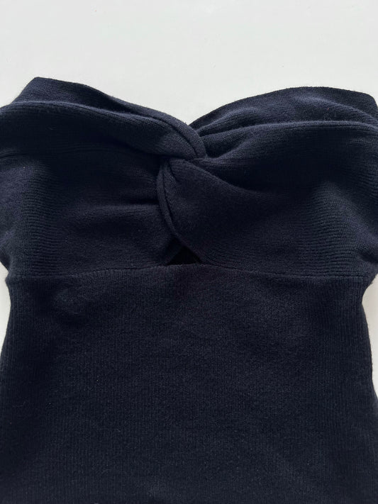 Black Tube Top-Bust 34 to 36