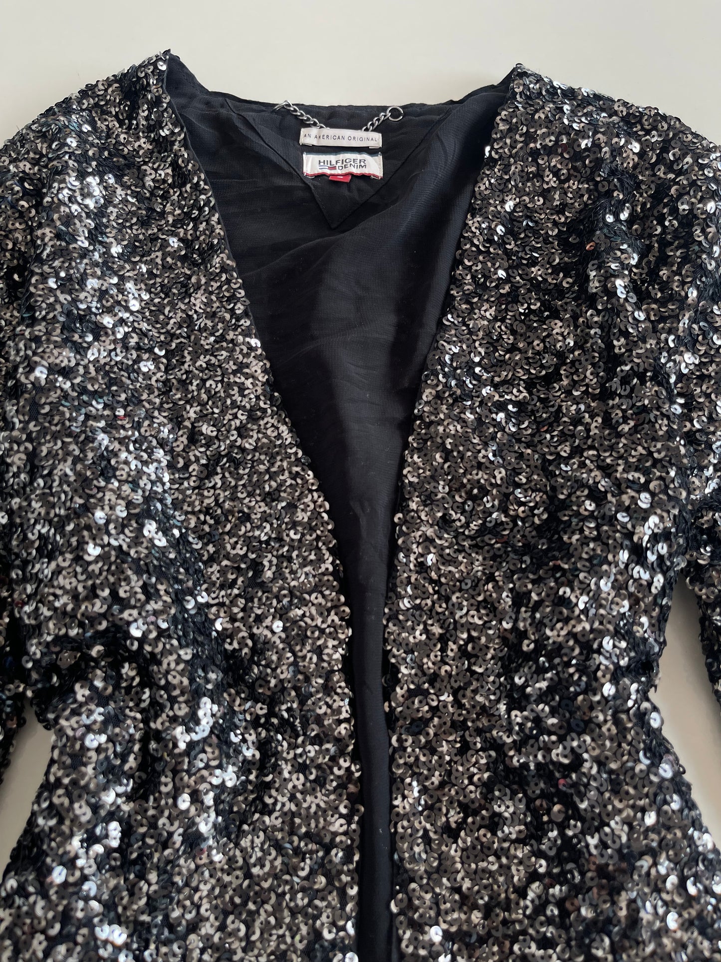 Vintage Tommy Hilfiger Sequin Top-Bust 40