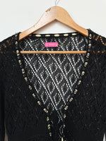 Load image into Gallery viewer, Sheer Crochet Top-Bust 36 to 40