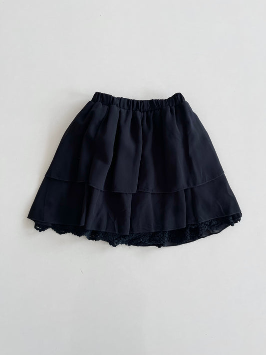 Vintage Ruffle Skirt With Shorts Attached-Waist 30 to 34