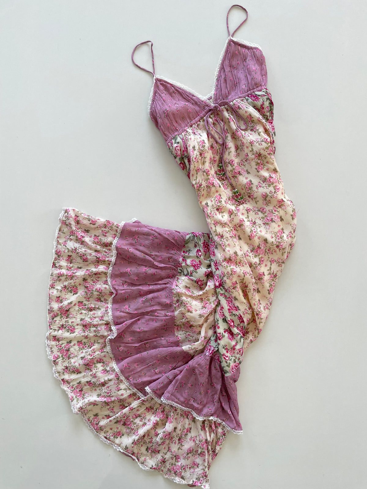 Floral Vintage Dress-Bust 34 to 36