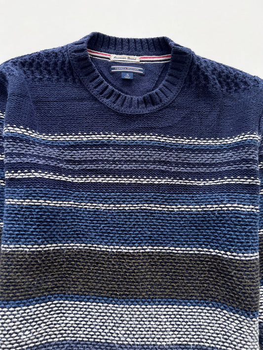 Tommy Hilfiger 60%Cotton 10%Wool Vintage Sweater-Bust 38