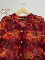 Load image into Gallery viewer, Organza Shirt-Bust 42
