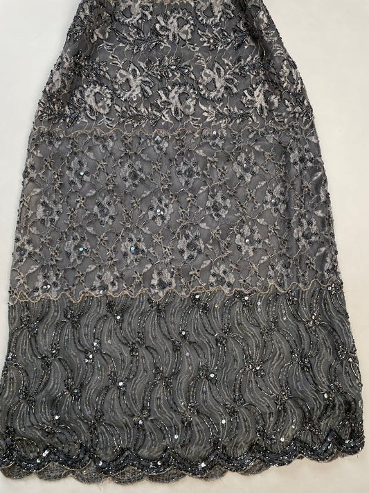 Heavily Hand Embroidered Dress-Bust 34