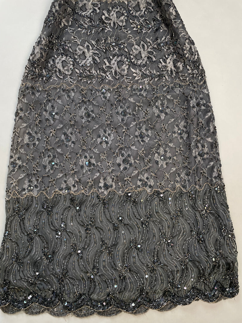 Heavily Hand Embroidered Dress-Bust 34