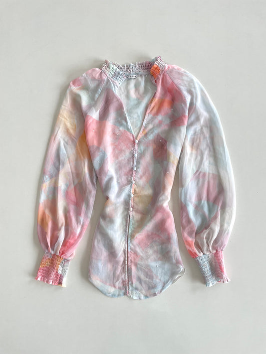 Guess Vintage Sheer Top-Bust 40