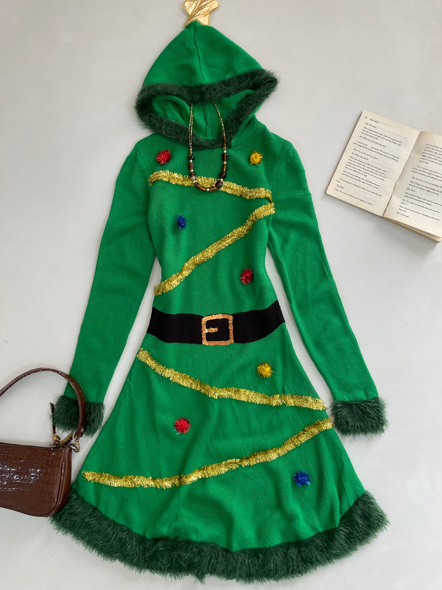 Christmas Sweater Dress-Bust 32