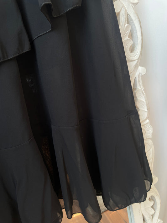 Black Ruffle Skirt-Waist 28 to 32