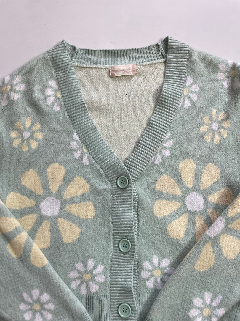 Pastel Floral Super Soft Cardigan-Bust 32 to 36