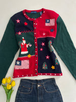 Load image into Gallery viewer, Karen Scott Christmas Sweater-Bust 40