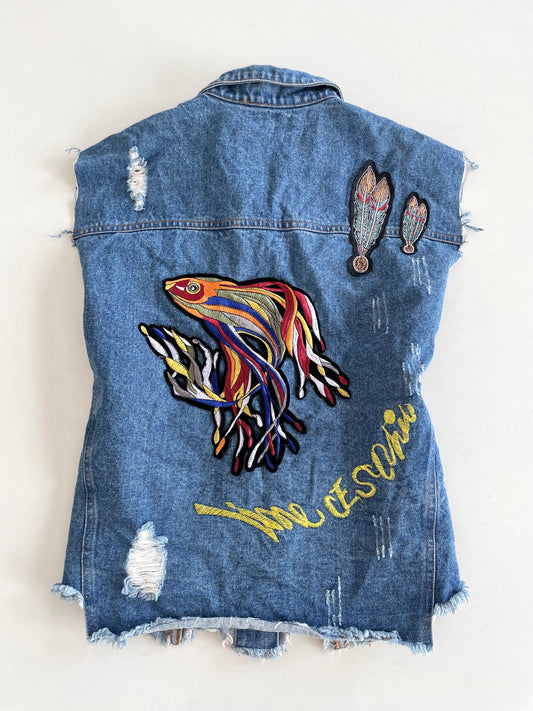 Denim Top-Bust 46