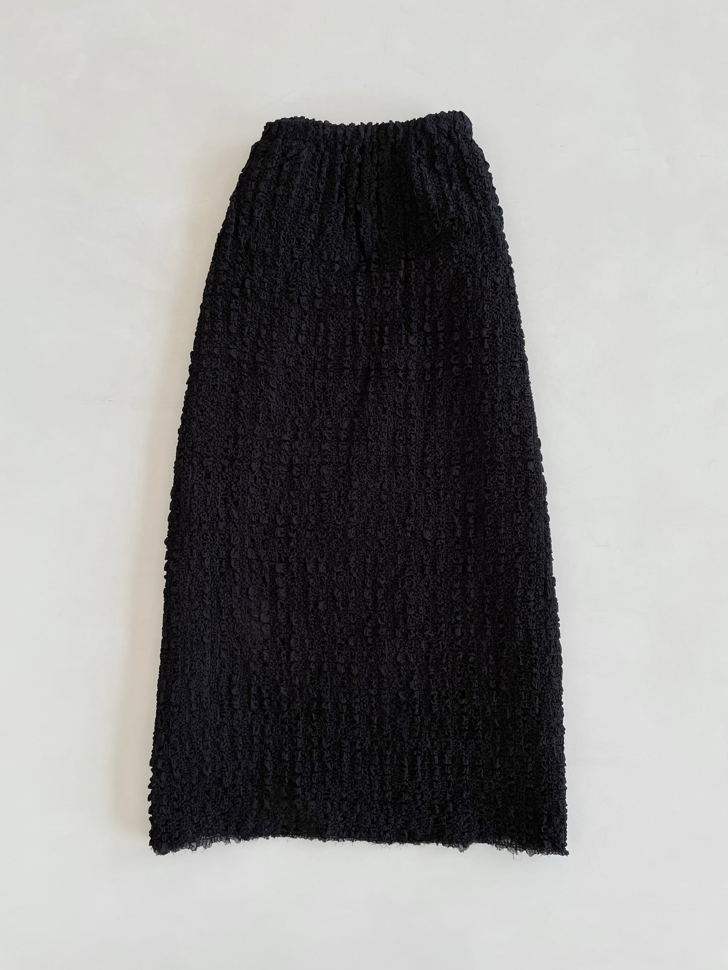Waffle Black Skirt-Waist 28 to 32