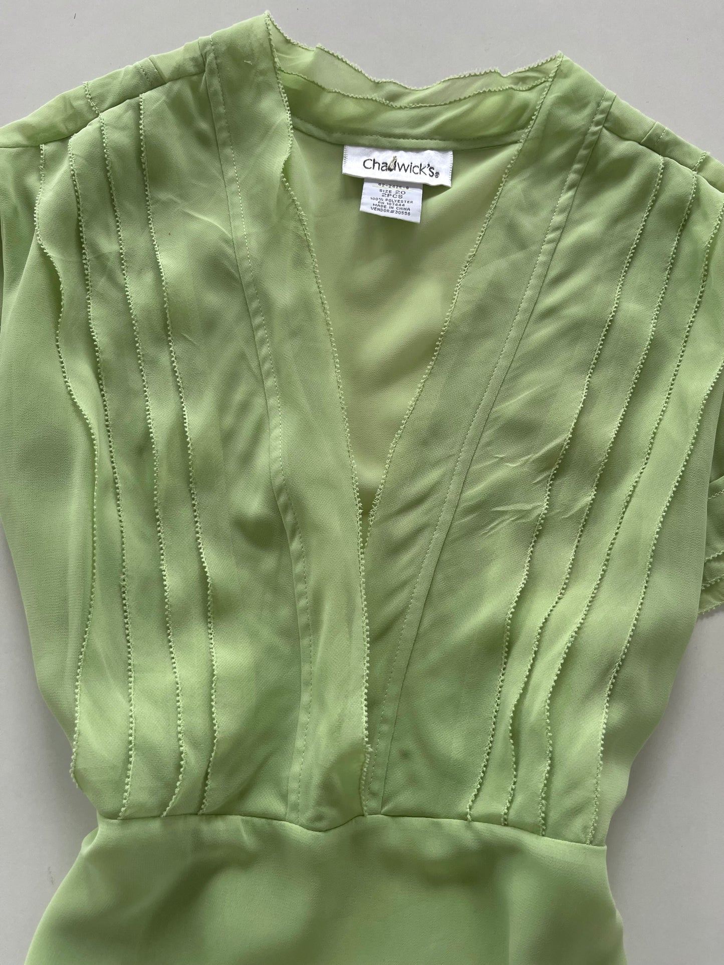 Chadwick’s Vintage Sheer Top-Bust 48
