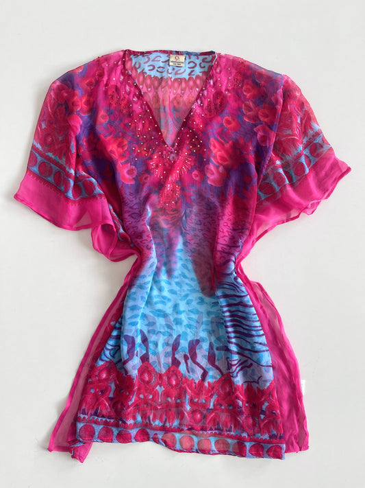 Indian Emporium Sheer Coverup Dress-Bust 60 to 66