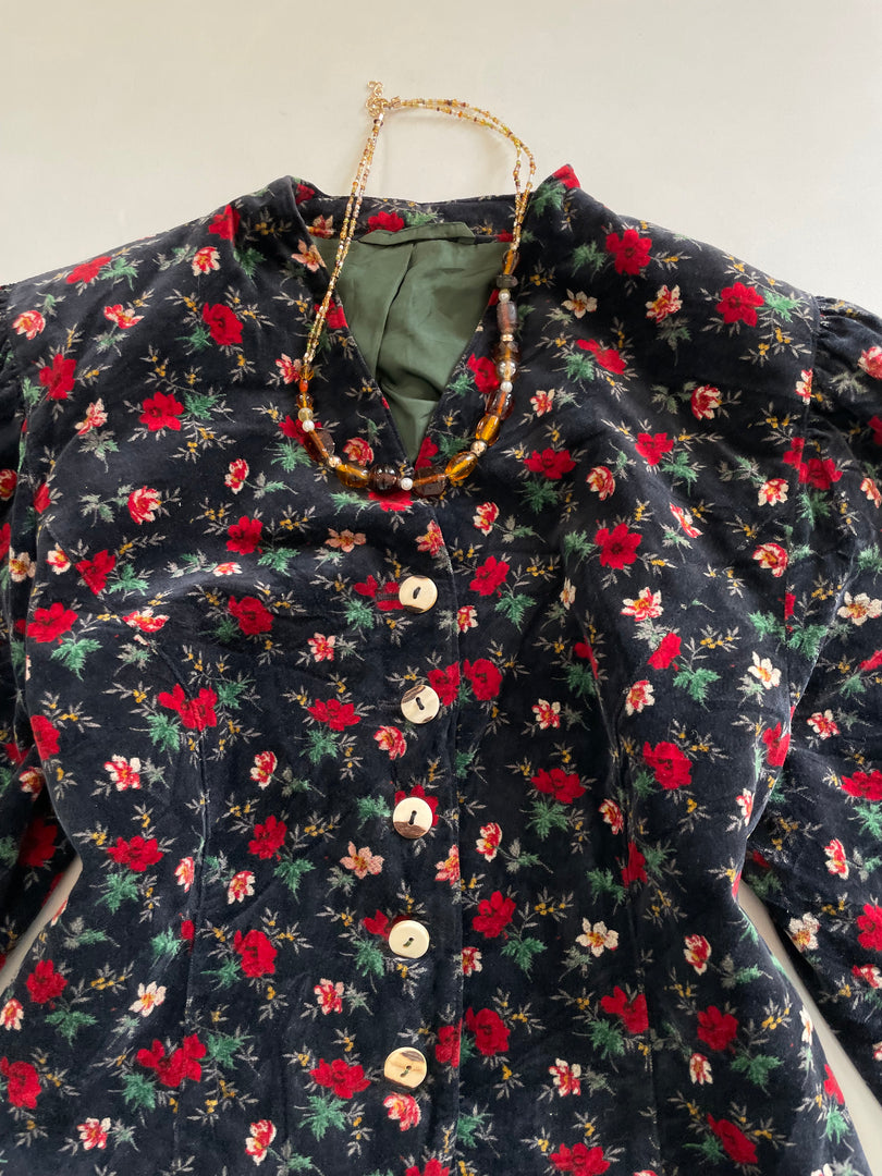 Suede Blazer-Bust 38