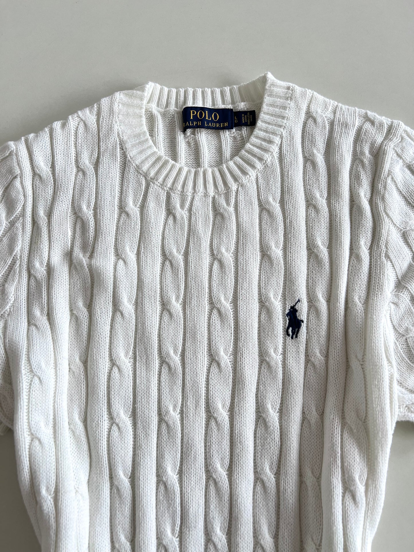 Ralph Lauren Cotton Vintage Sweater-Bust 38