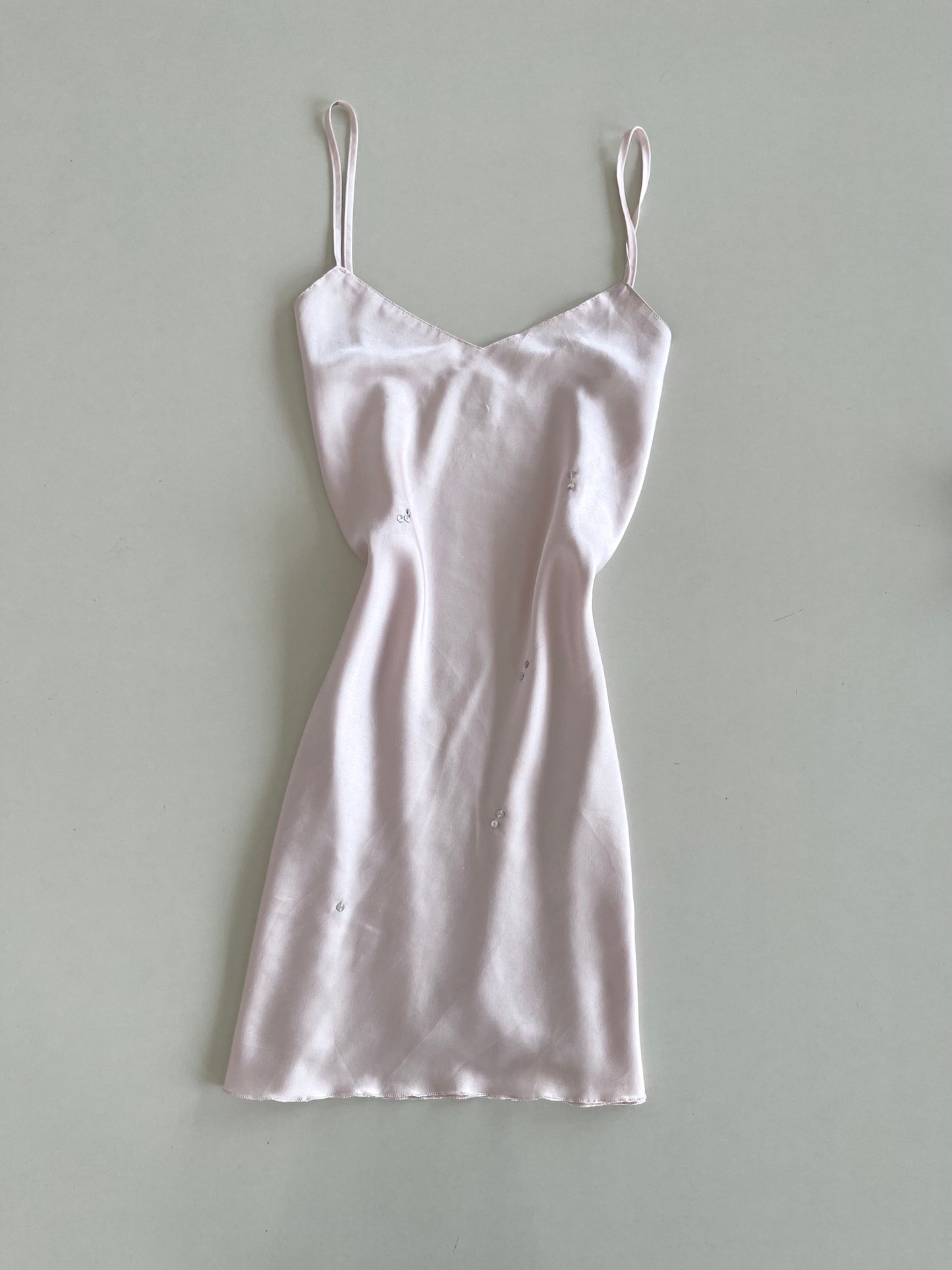 Satin Slip Loungewear Dress-Bust 38