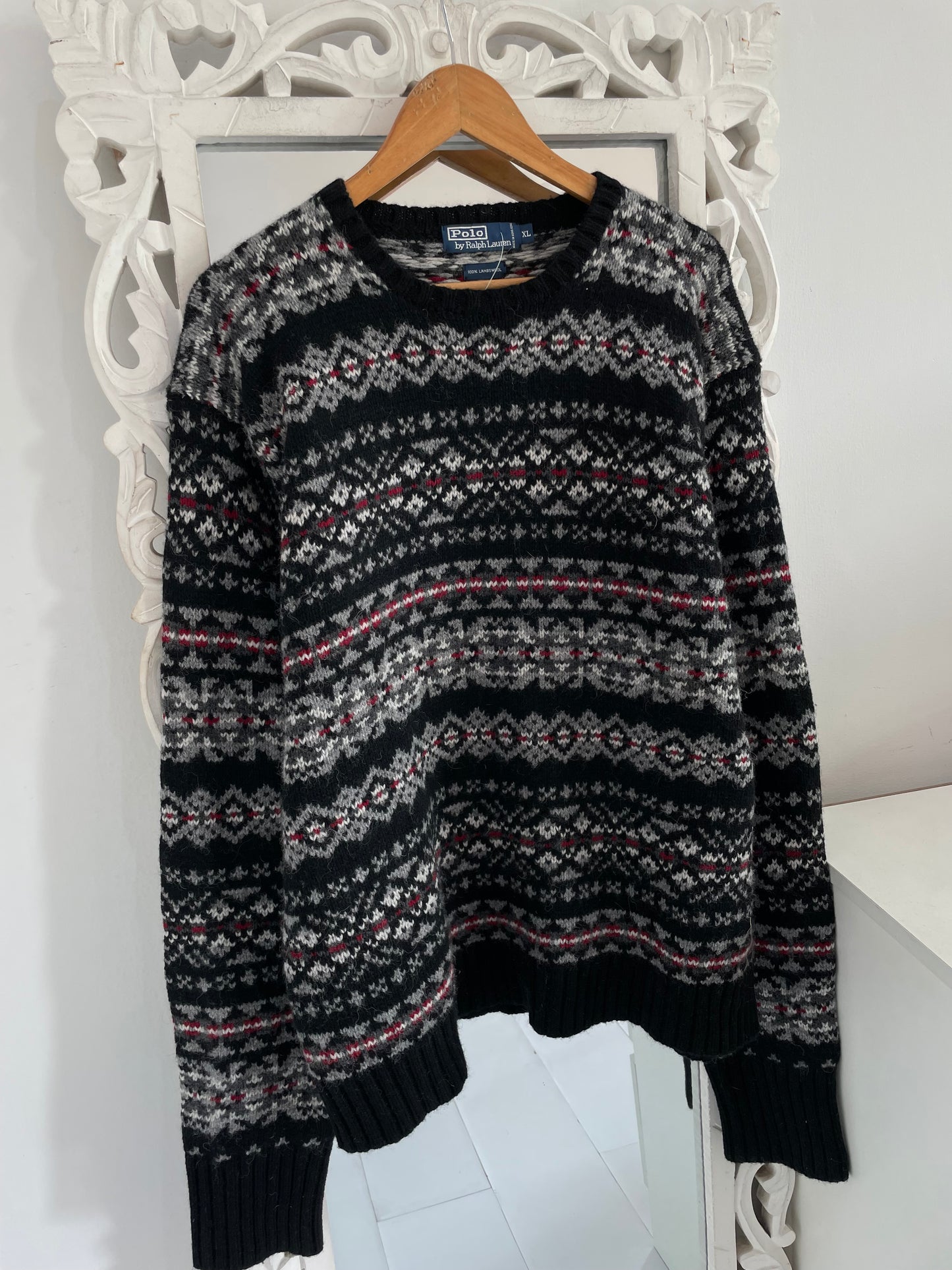 Vintage Ralph Lauren 100% Lambswool Sweater-Chest 52