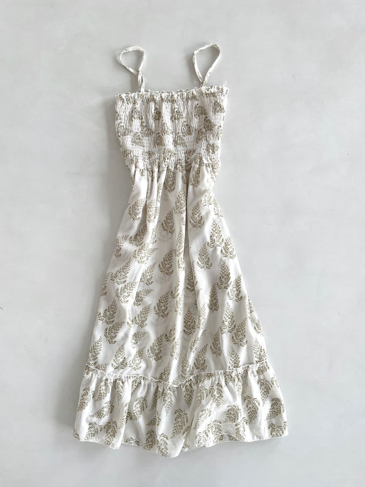 Soft White Dress-Bust 32 to 34