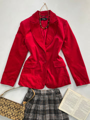 Mango Vintage Corduroy Blazer-Bust 42