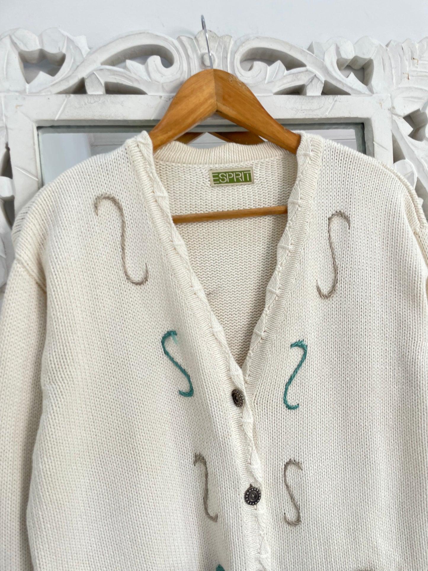 Esprit Embroidered Vintage Sweater-Bust 42