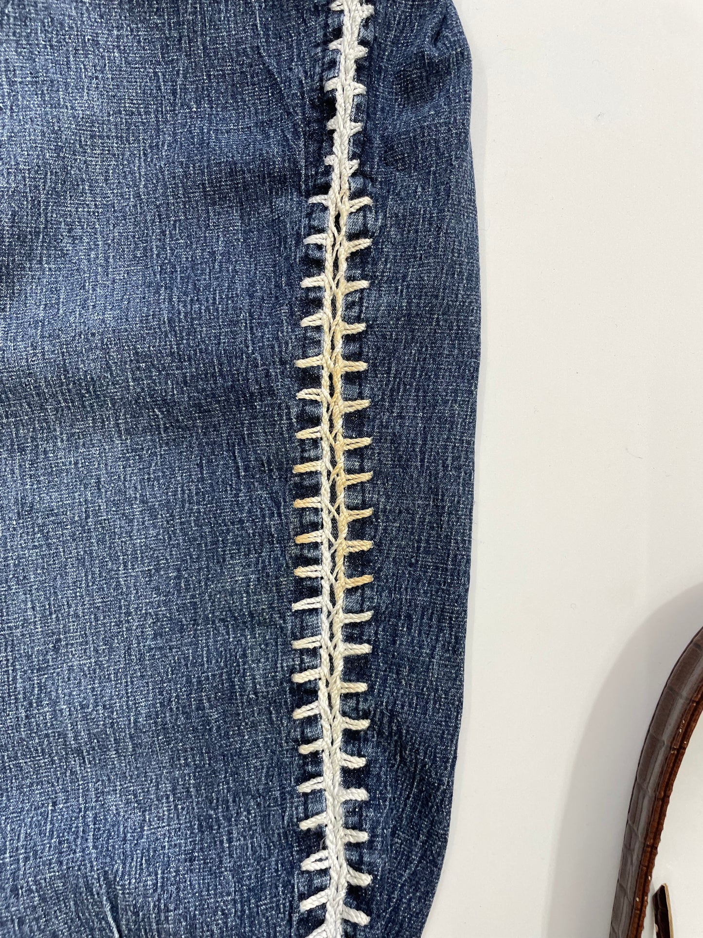 Cutout Denim Jeans-Waist 38