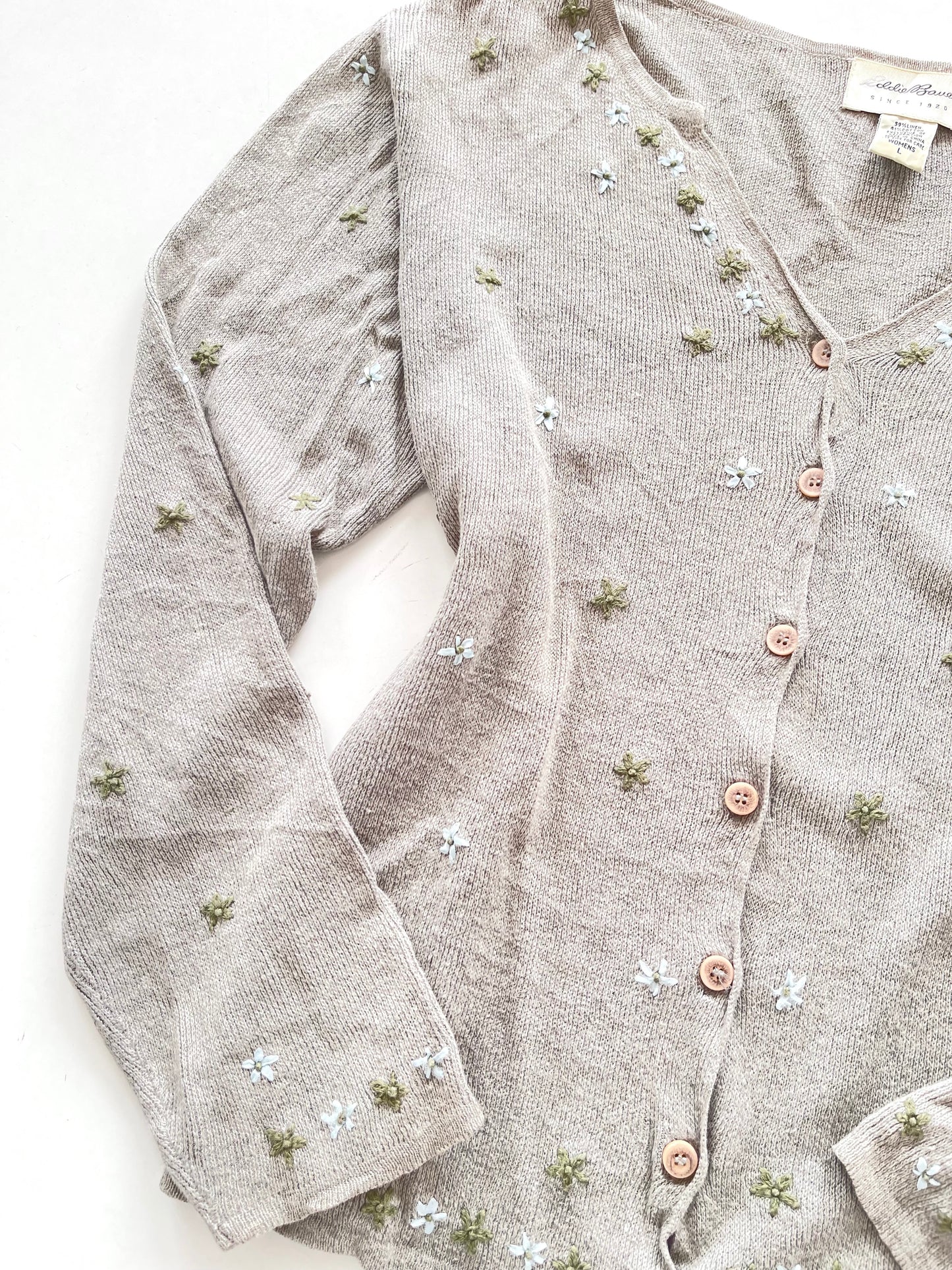 Eddie Bauer Embroidered Sweater-Bust 44