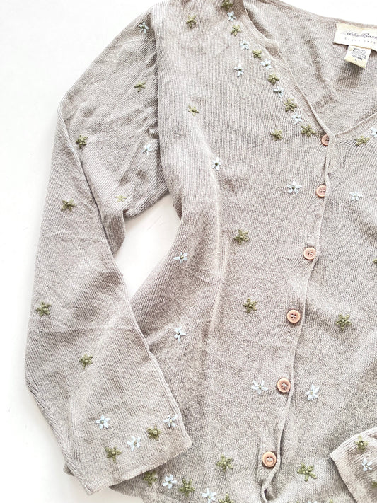 Eddie Bauer Embroidered Sweater-Bust 44