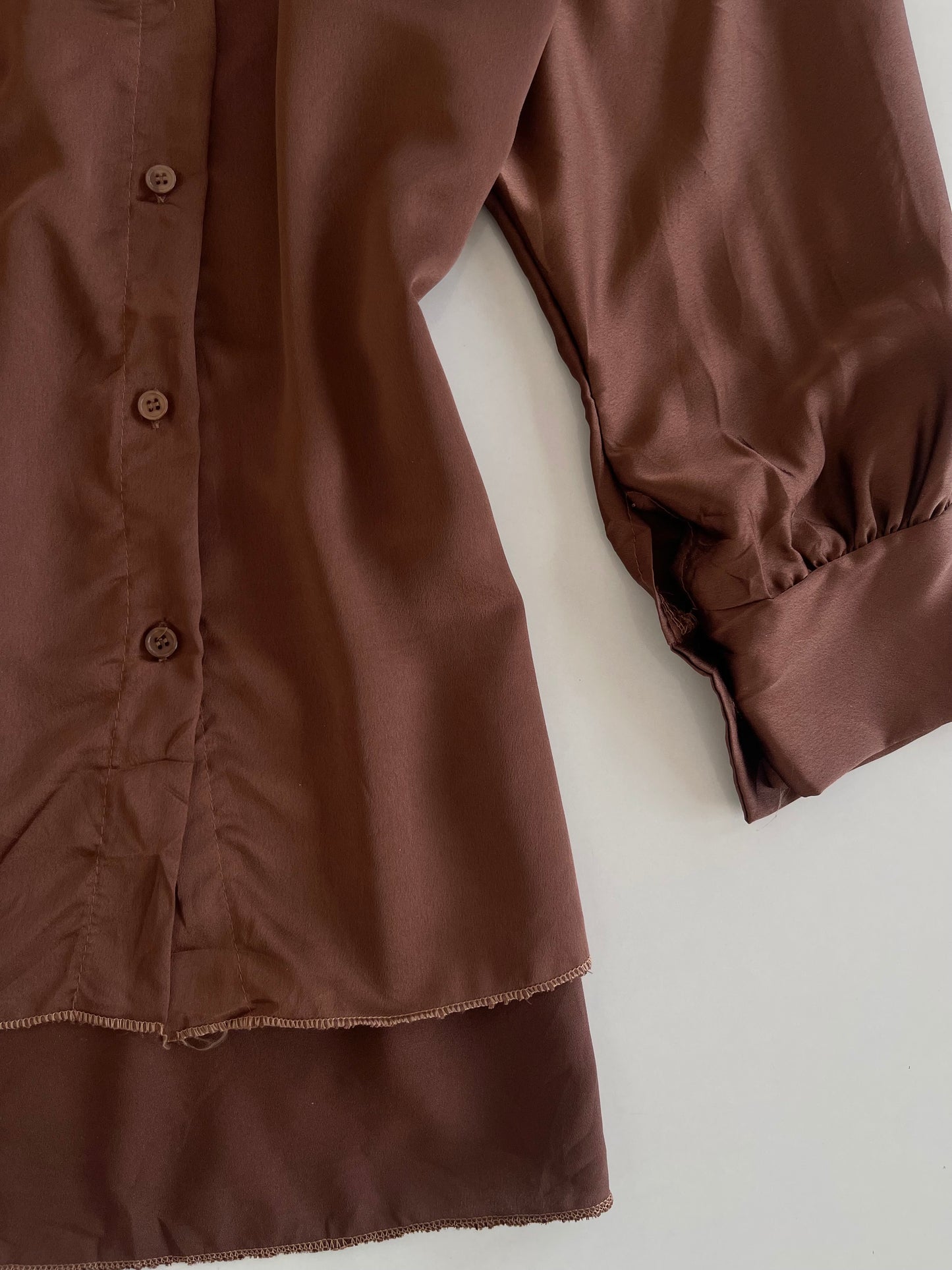 Satin Shirt-Bust 50 to 52