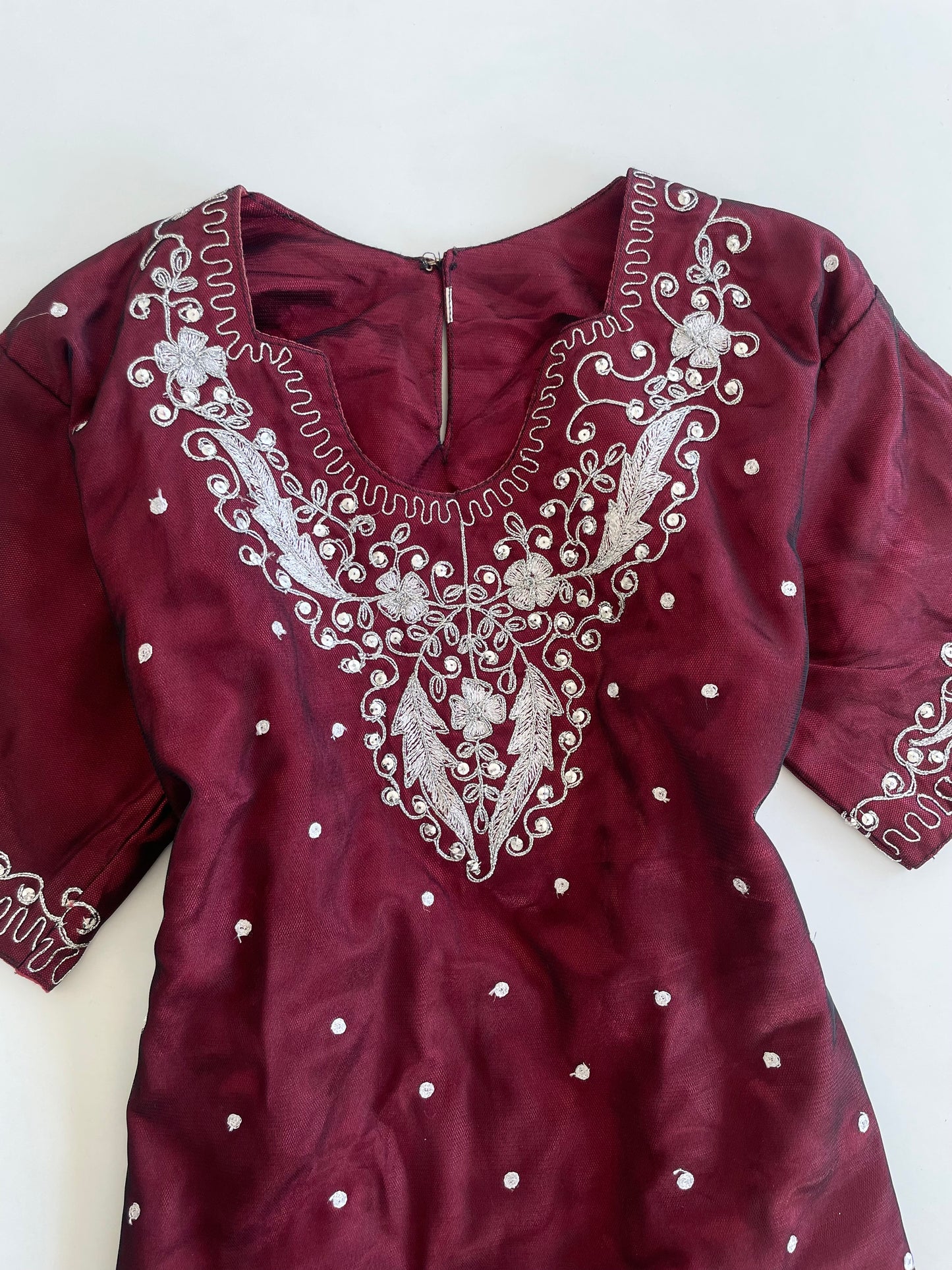 Embroidered Vintage Top-Bust 38