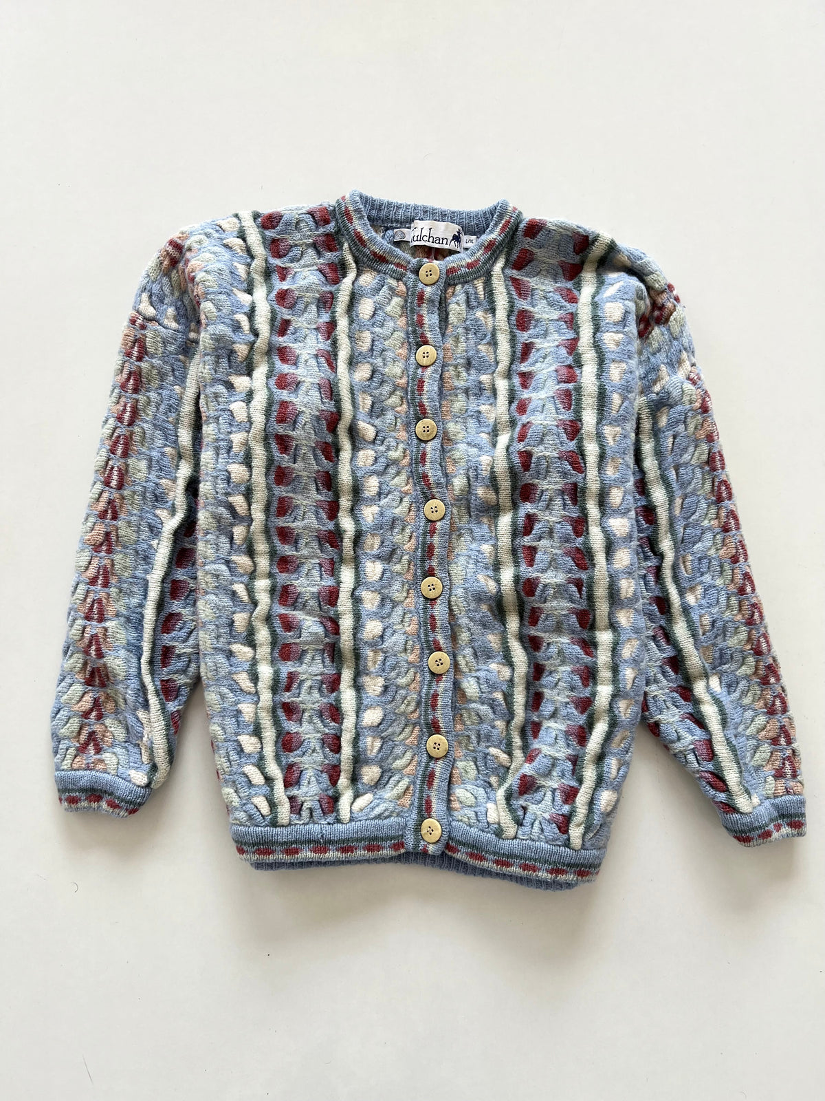 Tulchan Pure New Wool Vintage Cardigan-Bust 48