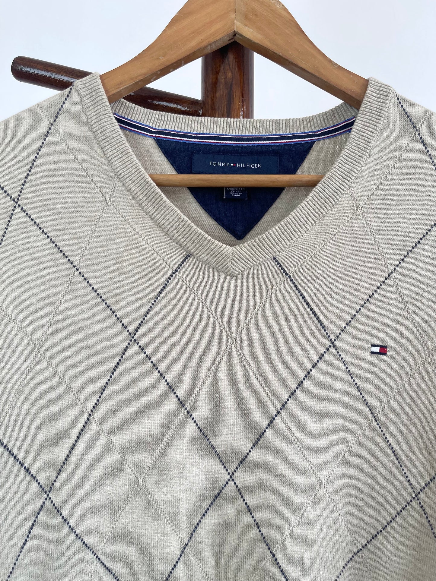 Tommy Hilfiger 100%Cotton Vintage Sweater-Chest 44