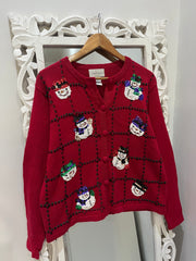 Lemon Grass Christmas Sweater-Bust 44