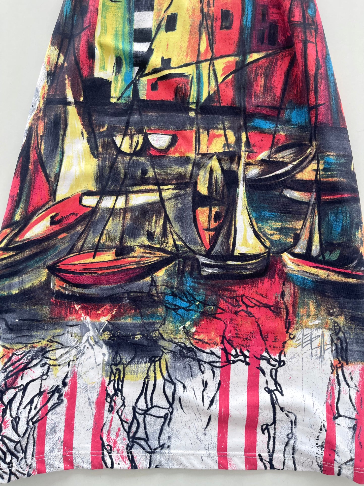 Vintage Artwork Dress-Bust 34 to 36