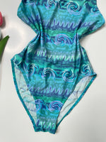 Load image into Gallery viewer, SHADES OF BLUE SWIMSUIT - BUST 32 to 36
