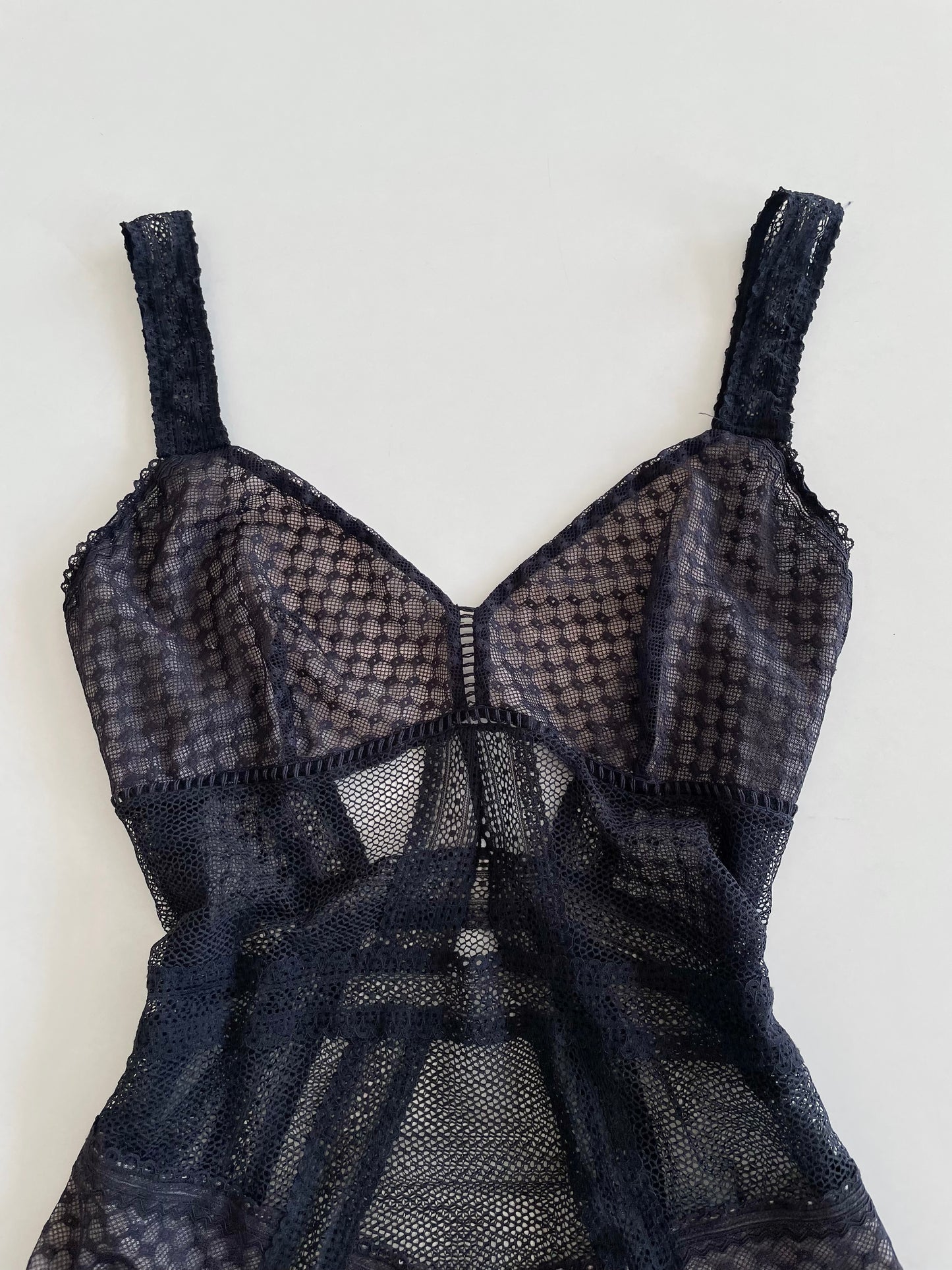 Topshop Sheer Bodysuit-Bust 36 to 38