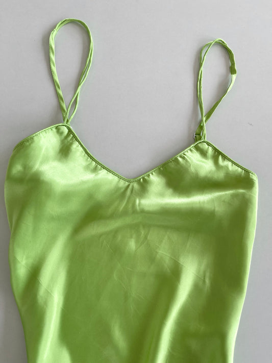 No Excuse Satin Slip Dress-Bust 32