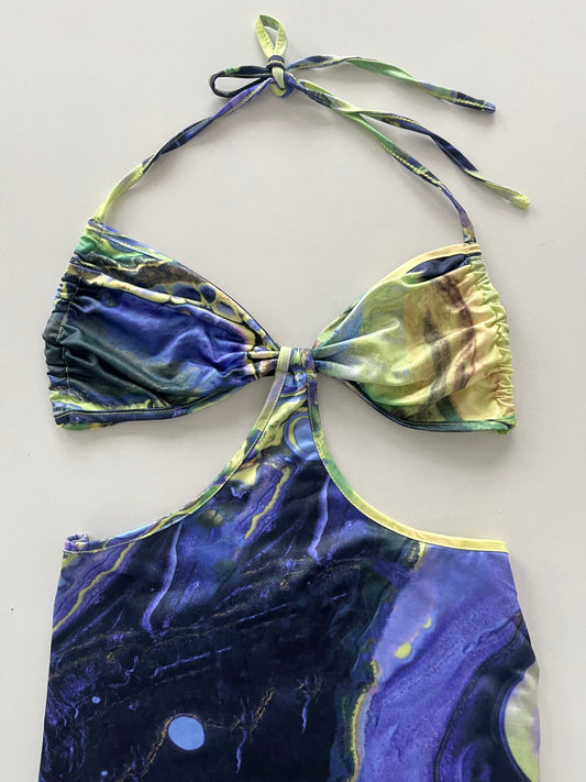 Y2k Artwork Dress-Bust 34 to 36