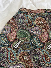 Zara Vintage Jacquard Hand Embroidered Skirt-Waist 28