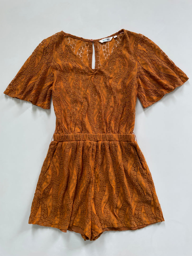 Sheer Romper-Bust 34