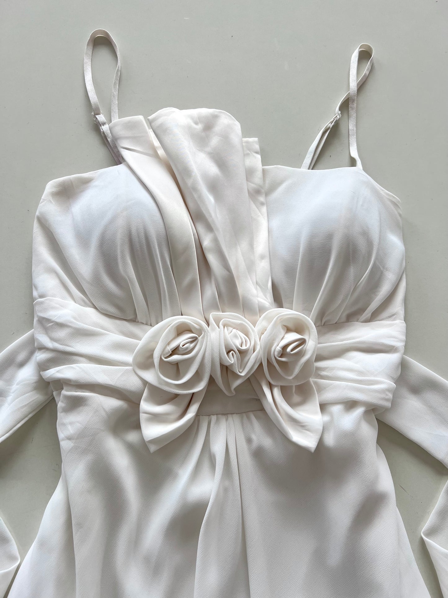 Rosie Vintage White Dress-Bust 32 to 34