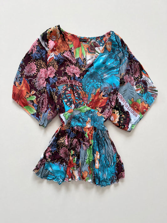 Moonlight Vintage Sheer Top-Bust 36