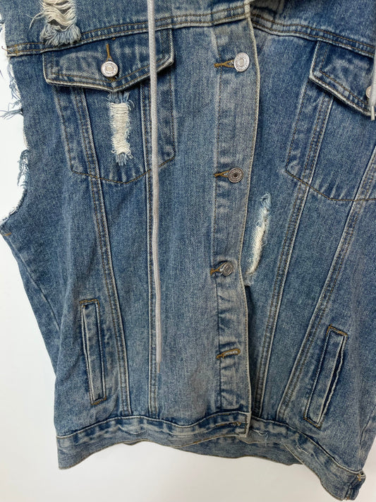Denim Vest-Bust 46