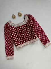 Embroidered Top-Bust 32